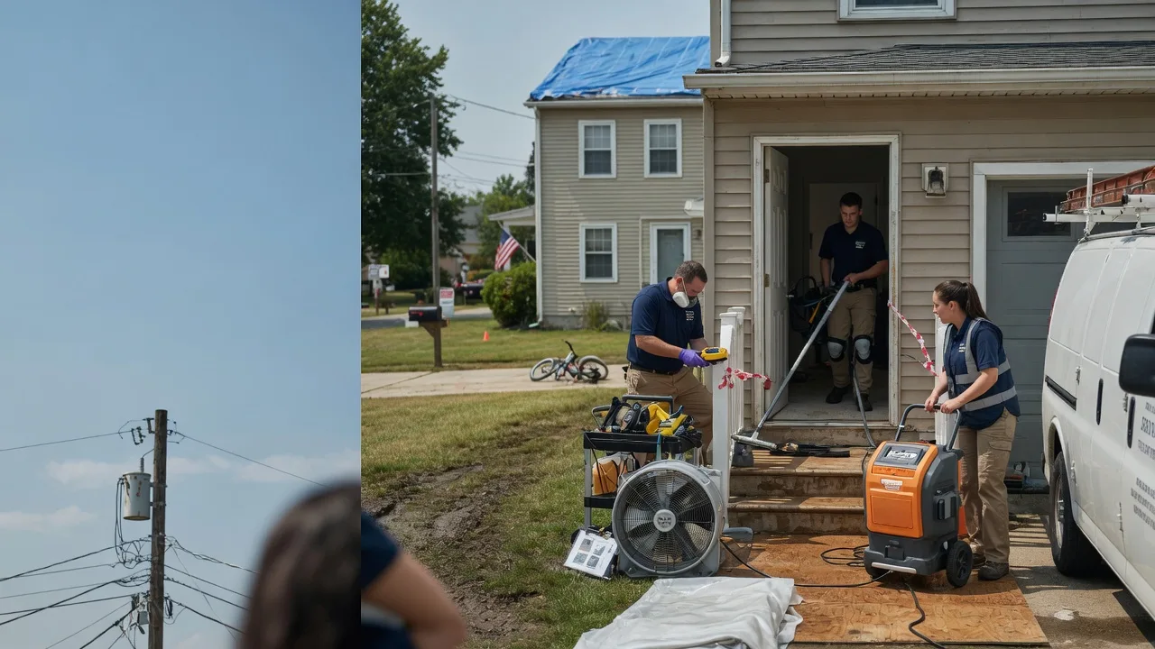 Water Damage Repair in Spanishburg, WV near me